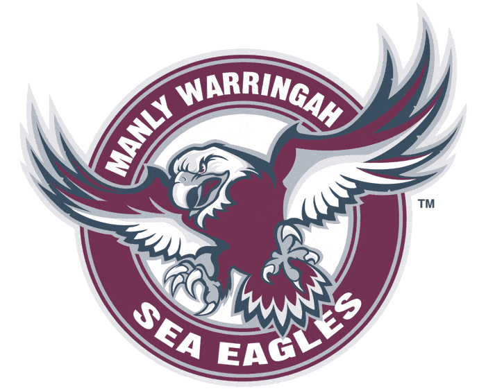 Manly-Warringah Sea Eagles 1998-Pres Primary Logo vinyl decal